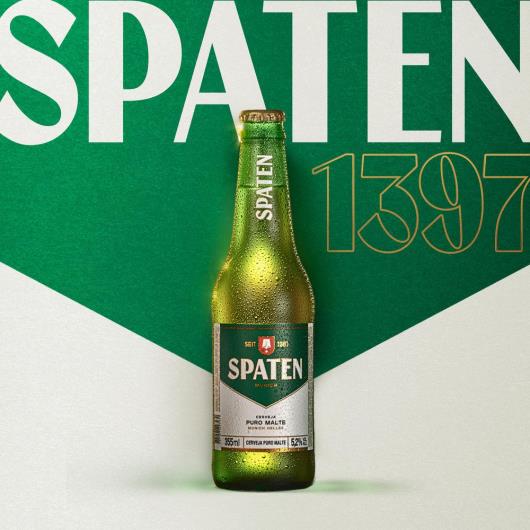 Cerveja Spaten Puro Malte 355ml Long Neck - Imagem em destaque