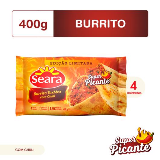 Burrito super picante Seara Tex-mex 400g - Imagem em destaque