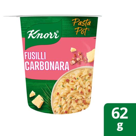 Pasta Pot Knorr Fusilli Carbonara 62gr - Imagem em destaque