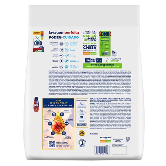 Kit Lava-Roupas 2,2kg Tamanho Família + Amaciante Concentrado Hydra Sérum Comfort 500ml - Imagem em destaque