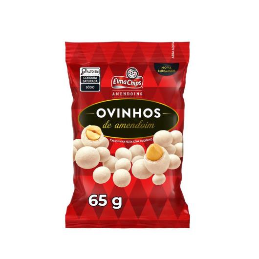 Ovinhos de Amendoim Elma Chips Pacote 65g - Imagem em destaque