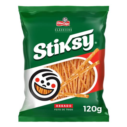 Salgadinho de Trigo Elma Chips Stiksy Clássicos Pacote 120g - Imagem em destaque