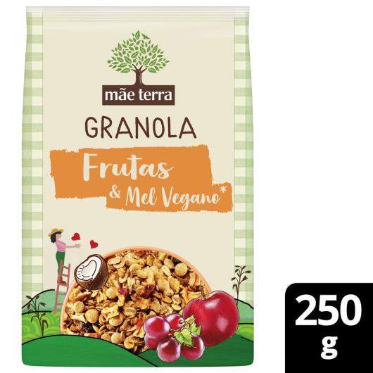 Granola Frutas & Mel Mãe Terra Pacote 250g - Imagem em destaque