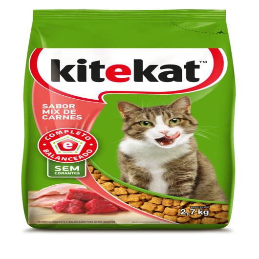 Alimento para Gatos Adultos Mix de Carnes Kitekat 2,7kg - Imagem em destaque