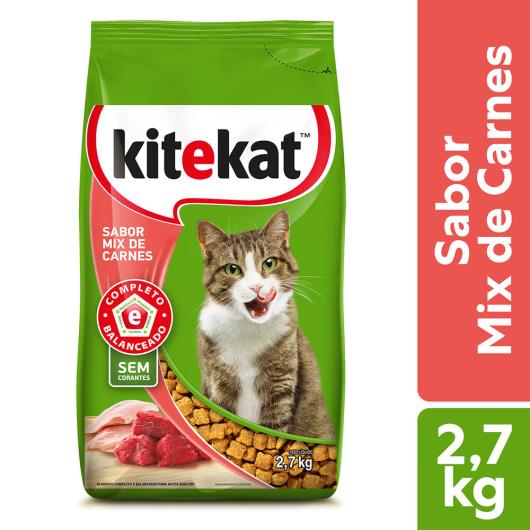 Alimento para Gatos Adultos Mix de Carnes Kitekat 2,7kg - Imagem em destaque