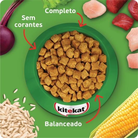 Alimento para Gatos Adultos Mix de Carnes Kitekat Pacote 900g - Imagem em destaque