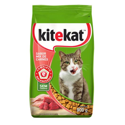 Alimento para Gatos Adultos Mix de Carnes Kitekat Pacote 900g - Imagem em destaque