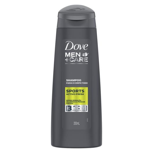 Shampoo Dove Men+Care Sports Frasco 200ml - Imagem em destaque