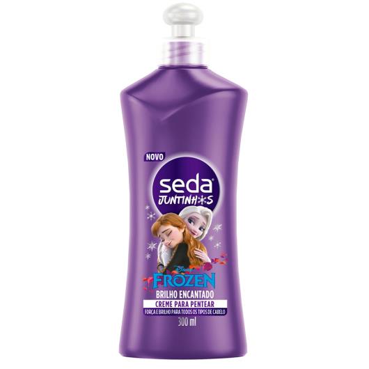 Creme para Pentear Infantil Frozen Seda Juntinhos Brilho Encantado Frasco 300ml - Imagem em destaque