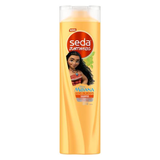 Shampoo Infantil Moana Seda Juntinhos Cachos Encantados Frasco 300ml - Imagem em destaque