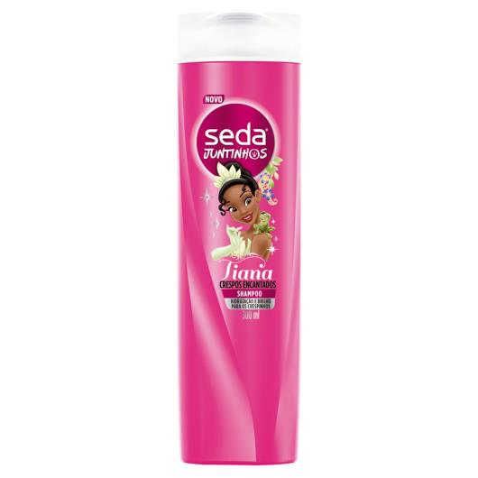 Shampoo Infantil Tiana Seda Juntinhos Crespos Encantados Frasco 300ml - Imagem em destaque