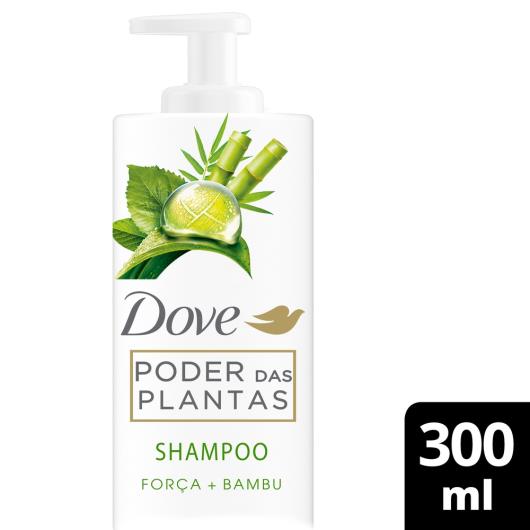 Shampoo Dove Poder das Plantas Força + Bambu Frasco 300ml - Imagem em destaque