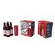 Kit Budweiser 330ml C/4 Long Neck + 1 Copo de Alumínio - Imagem 602883445598-(1).jpg em miniatúra