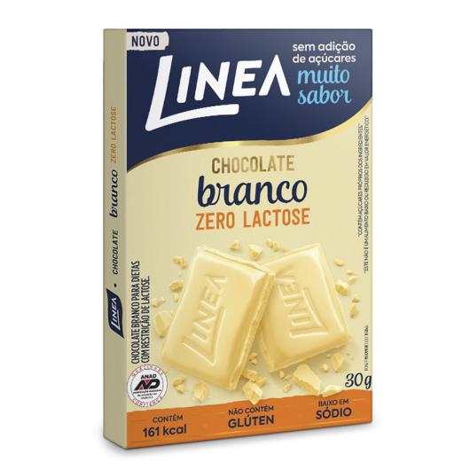Chocolate Branco Linea Zero Lactose 30g - Imagem em destaque