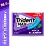Chiclete Trident Max Menta Blueberry 16,5g