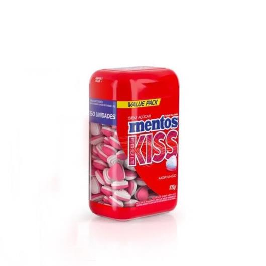 Pastilha Mentos Kiss Strawberry 105g - Imagem em destaque