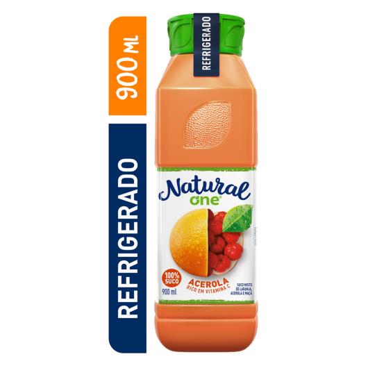 Suco Acerola Natural One Refrigerado Garrafa 900ml - Imagem em destaque