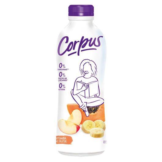 IOGURTE LÍQUIDO ZERO LACTOSE CORPUS VITAMINA FRUTA 850G - Imagem em destaque