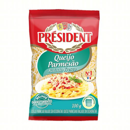 Queijo ralado parmesão fresco Président 100g - Imagem em destaque