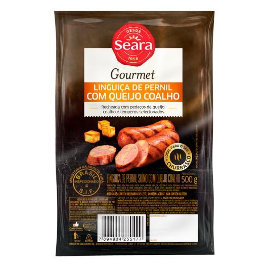 Linguiça de pernil com queijo coalho Seara Gourmet 500g - Imagem em destaque