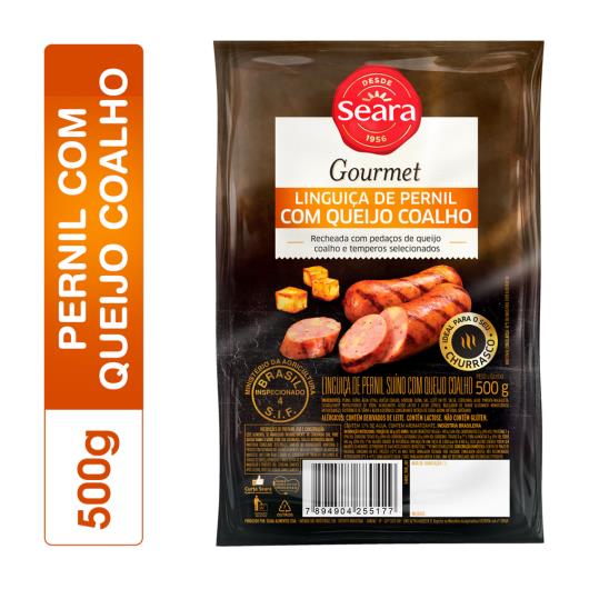 Linguiça de pernil com queijo coalho Seara Gourmet 500g - Imagem em destaque