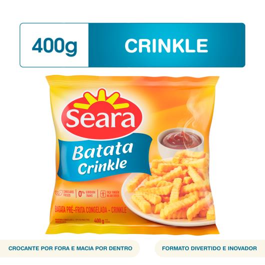 Batata crinkle Seara 400g - Imagem em destaque