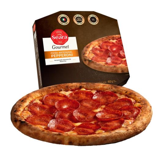 Pizza Pepperoni Seara Gourmet 450g - Imagem em destaque