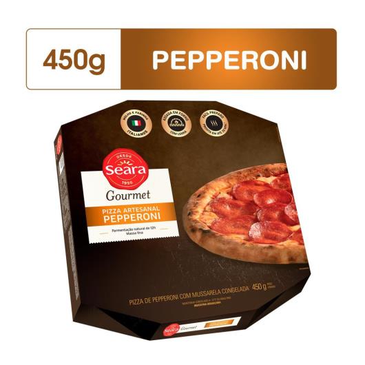 Pizza Pepperoni Seara Gourmet 450g - Imagem em destaque