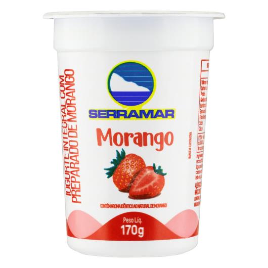 Iogurte Integral Morango Serramar Copo 170g - Imagem em destaque