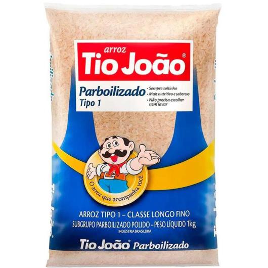 Arroz Tio João 1 Kg Parboilizado Tipo 1 - Imagem em destaque