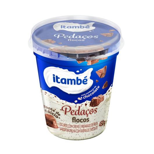 Iogurte Flocos Itambé Pedaços Pote 450g - Imagem em destaque