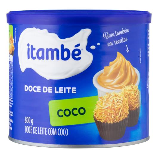 Doce de Leite com Coco Itambé Lata 800g - Imagem em destaque