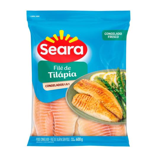 Filé de tilápia Seara Pescados IQF 600g - Imagem em destaque