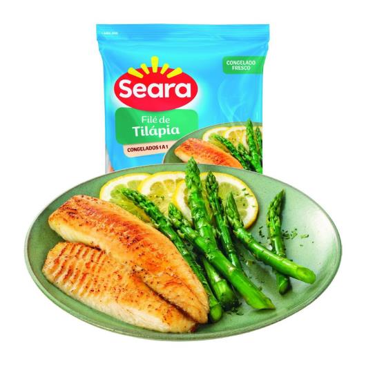 Filé de tilápia Seara Pescados IQF 600g - Imagem em destaque