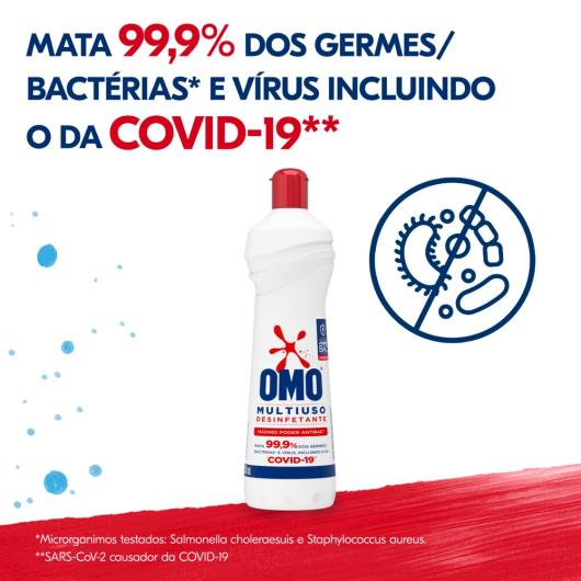 Multiuso Desinfetante Omo Original 500ml - Imagem em destaque