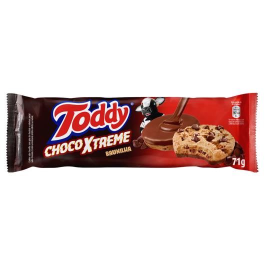 Biscoito Cookie Baunilha com Gotas de Chocolate Toddy ChocoXtreme Pacote 71g - Imagem em destaque