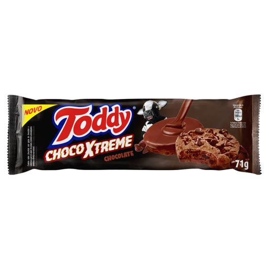 Biscoito Cookie Chocolate com Gotas de Chocolate Toddy ChocoXtreme Pacote 71g - Imagem em destaque