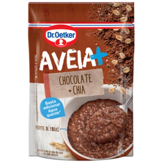 Aveia DR OETKER Aveia+ Chocolate e Chia 65G - Imagem em destaque