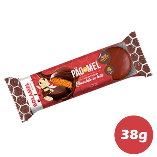 Pão de Mel Bolamel Cobertura de chocolate 38g - Imagem em destaque