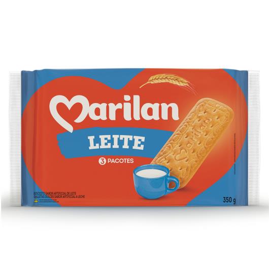 Biscoito Leite Marilan Pacote 350g - Imagem em destaque