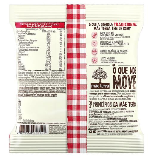 Granola Tradicional 7 Grãos Integrais Mãe Terra Pacote 30g - Imagem em destaque