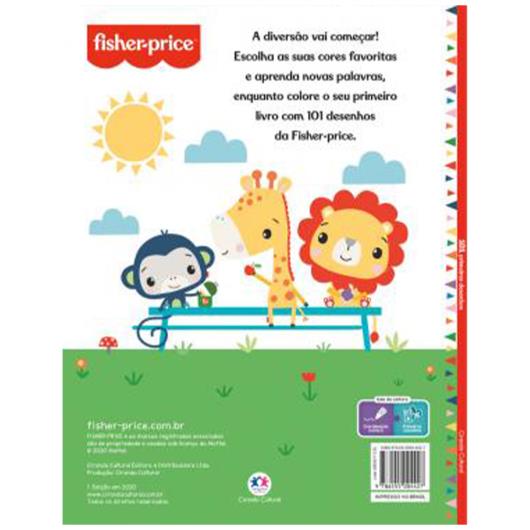 Livro 101 primeiros desenhos - Fisher-price - Imagem em destaque