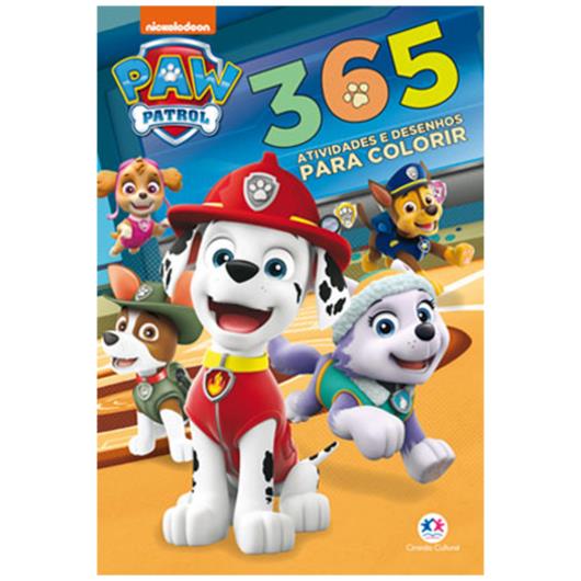Patrulha canina - 365 atividades e desenhos para colorir - Imagem em destaque