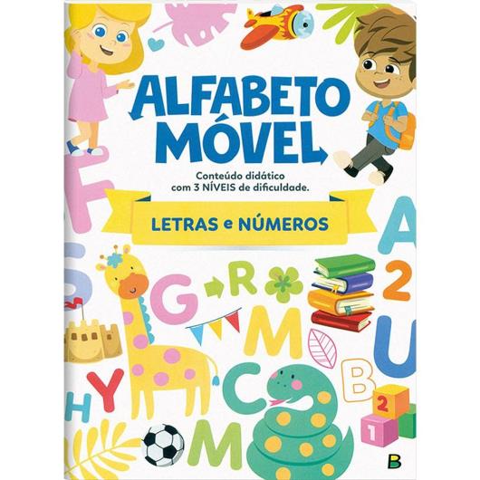 Livro e Alfabeto Móvel Letras e Números - Imagem em destaque