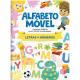 Livro e Alfabeto Móvel Letras e Números - Imagem 61DLpdu6UoL.jpg em miniatúra