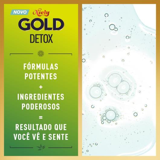Shampoo Niely Gold Detox Limão 275ML - Imagem em destaque