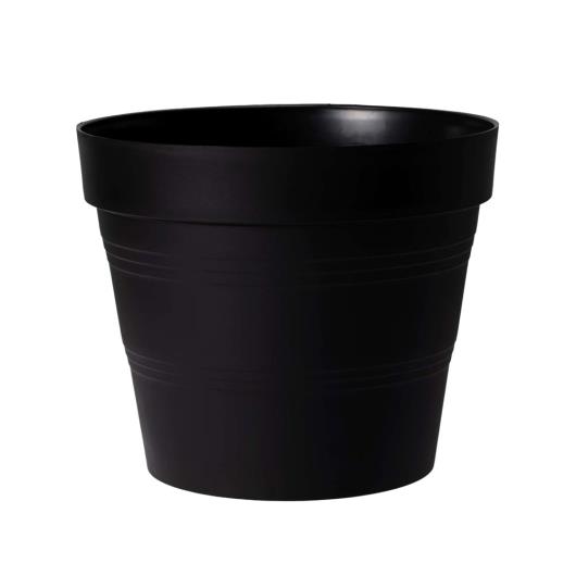 Vaso Veneza Preto 20X17CM West Garden - Imagem em destaque