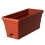 Jardineira Porto Terracota 40 Cm Com Reservatório