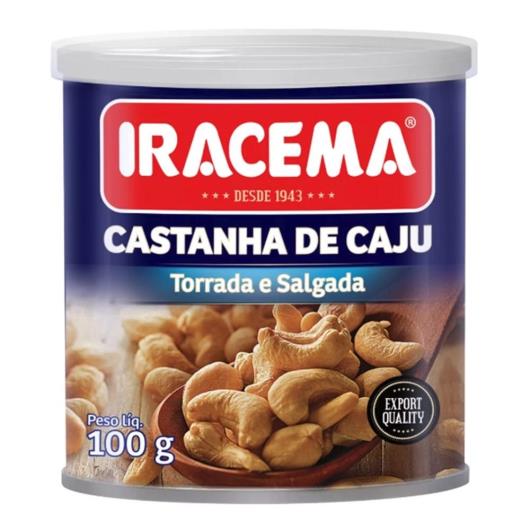 Castanha de Caju Iracema Lata 100g - Imagem em destaque