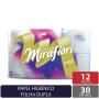 Papel Higiênico Folha Dupla Mirafiori Premium 30m Pacote 12 Unidades